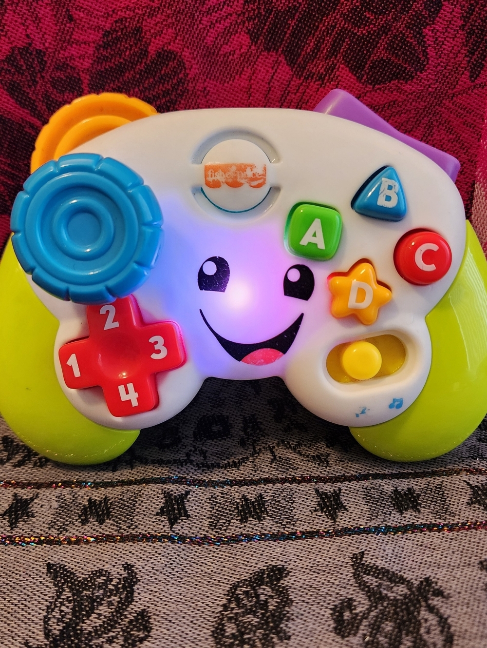 Fisher Price Game Controller Toy. Music And Sounds. EUC.